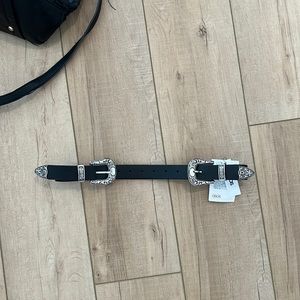 NWT ASOS double buckle belt